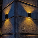 4X Solar Patio Wall Lights  | Automatiska Trädgårdslampor