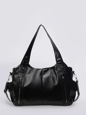 Chic Leather Bag 'Madison'™ | Snygg axelremsväska