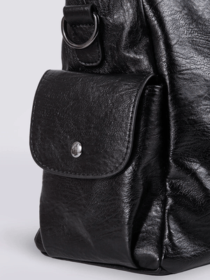 Chic Leather Bag 'Madison'™ | Snygg axelremsväska