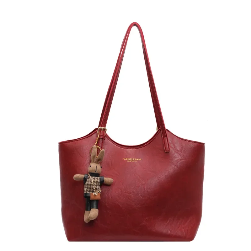 Eco Chic Leather Bag 'Georgia'™ | Elegant väska med stor kapacitet