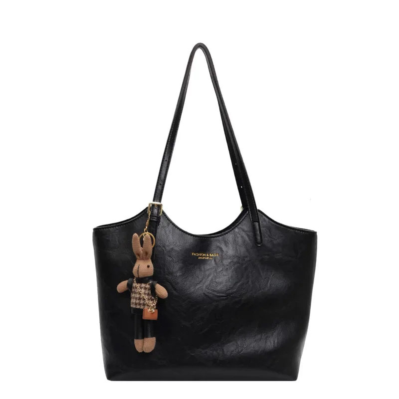 Eco Chic Leather Bag 'Georgia'™ | Elegant väska med stor kapacitet