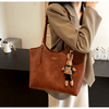 Eco Chic Leather Bag 'Georgia'™ | Elegant väska med stor kapacitet