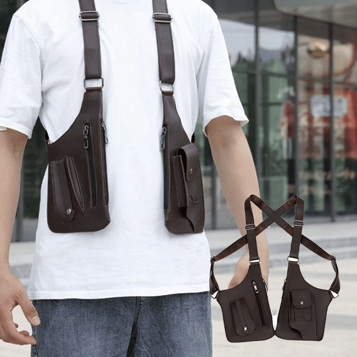 Anti-theft Tactical Bag™ | Axelremsväska för män