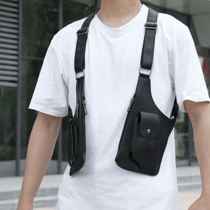 Anti-theft Tactical Bag™ | Axelremsväska för män