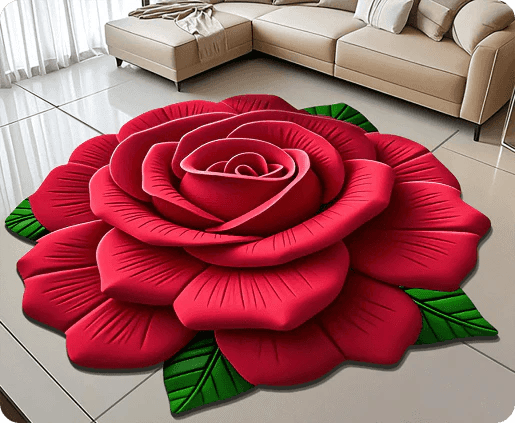 Floral 3D Fast Drying Diatomite Mat™ | Halkskyddsmatta för golv och badrum