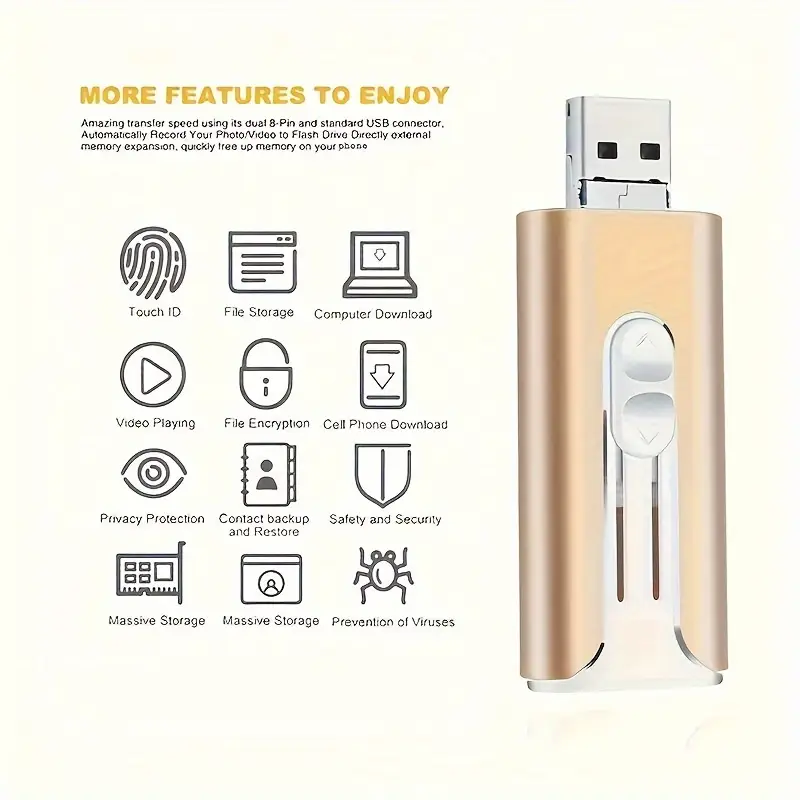 4-in-1 Memory Stick™| Ger dig mer utrymme på din telefon!