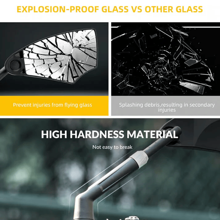 360° Adjustable Handlebar Bike Mirror™ | Cykelbackspegel