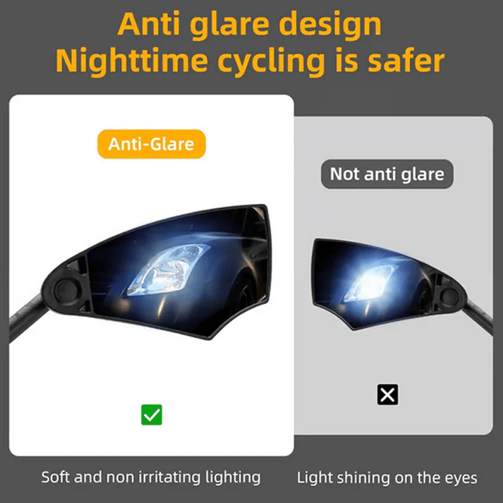 360° Adjustable Handlebar Bike Mirror™ | Cykelbackspegel