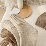 Cozy Ribbed Fleece Lined Crew Socks™ | Höst- och vintersockor