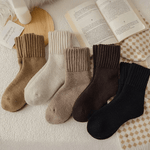 Cozy Ribbed Fleece Lined Crew Socks™ | Höst- och vintersockor