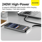 2-i-1 240 W snabbladdningshållare för telefon + Cable™ | Ladda smartare, inte snabbare!