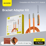 2-i-1 240 W snabbladdningshållare för telefon + Cable™ | Ladda smartare, inte snabbare!
