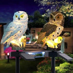 GlowOwl | Magisk Solcellslampa med Uggla