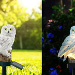 GlowOwl | Magisk Solcellslampa med Uggla