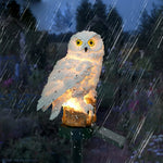 GlowOwl | Magisk Solcellslampa med Uggla